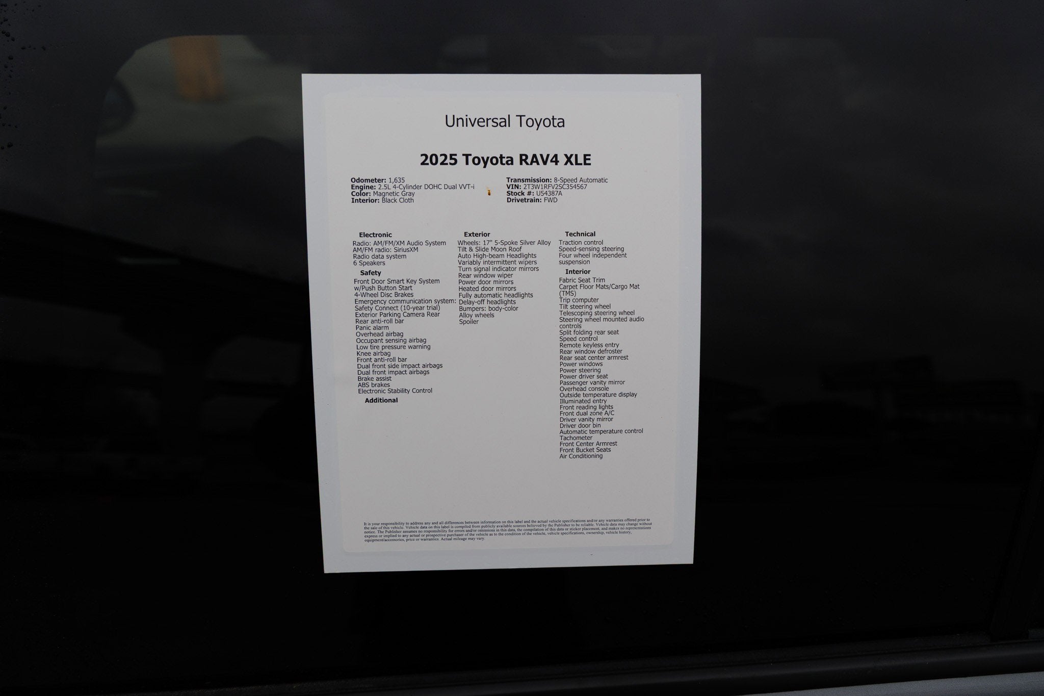 2025 Toyota RAV4 XLE