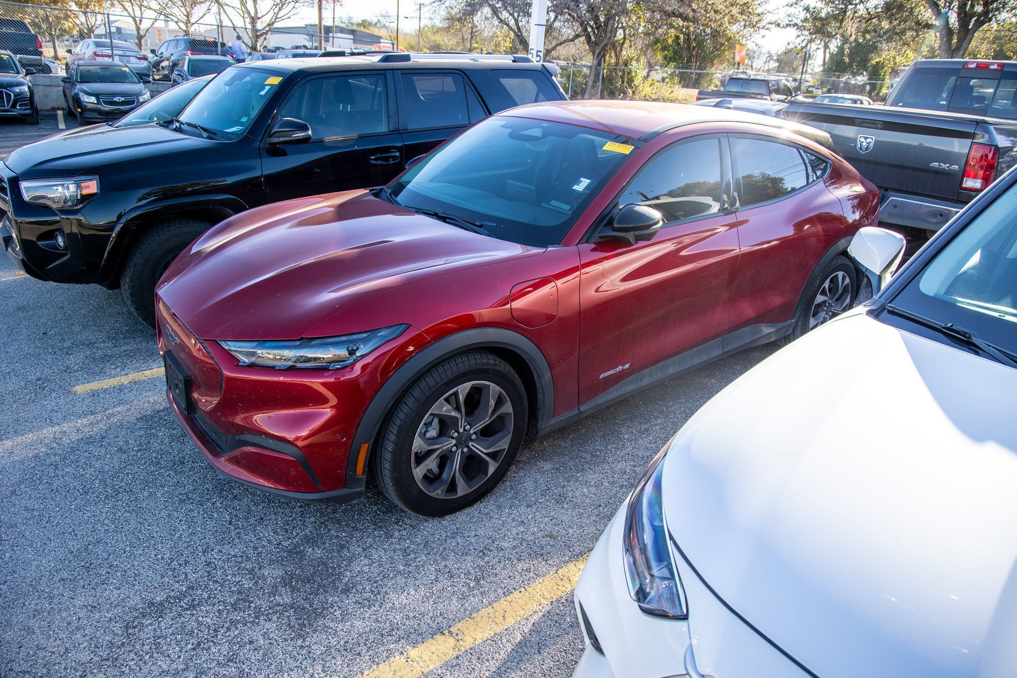 Used 2024 Ford Mustang Mach-E Select RWD with VIN 3FMTK1R42RMA03815 for sale in San Antonio, TX