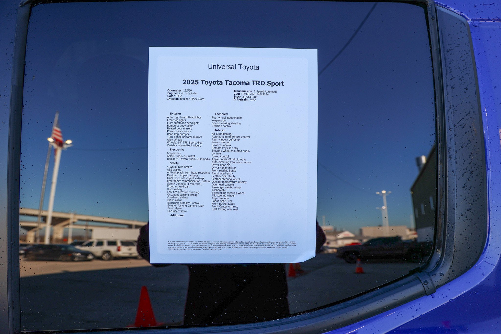 2025 Toyota TACOMA TRD SPORT TRD Sport