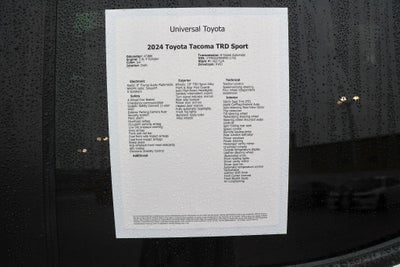 2024 Toyota Tacoma TRD Sport