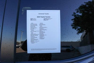 2024 Toyota TACOMA TRD SPORT TRD Sport