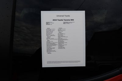 2024 Toyota TACOMA SR5 SR5
