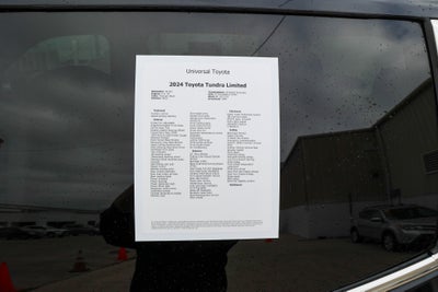2024 Toyota TUNDRA 4X4 Limited