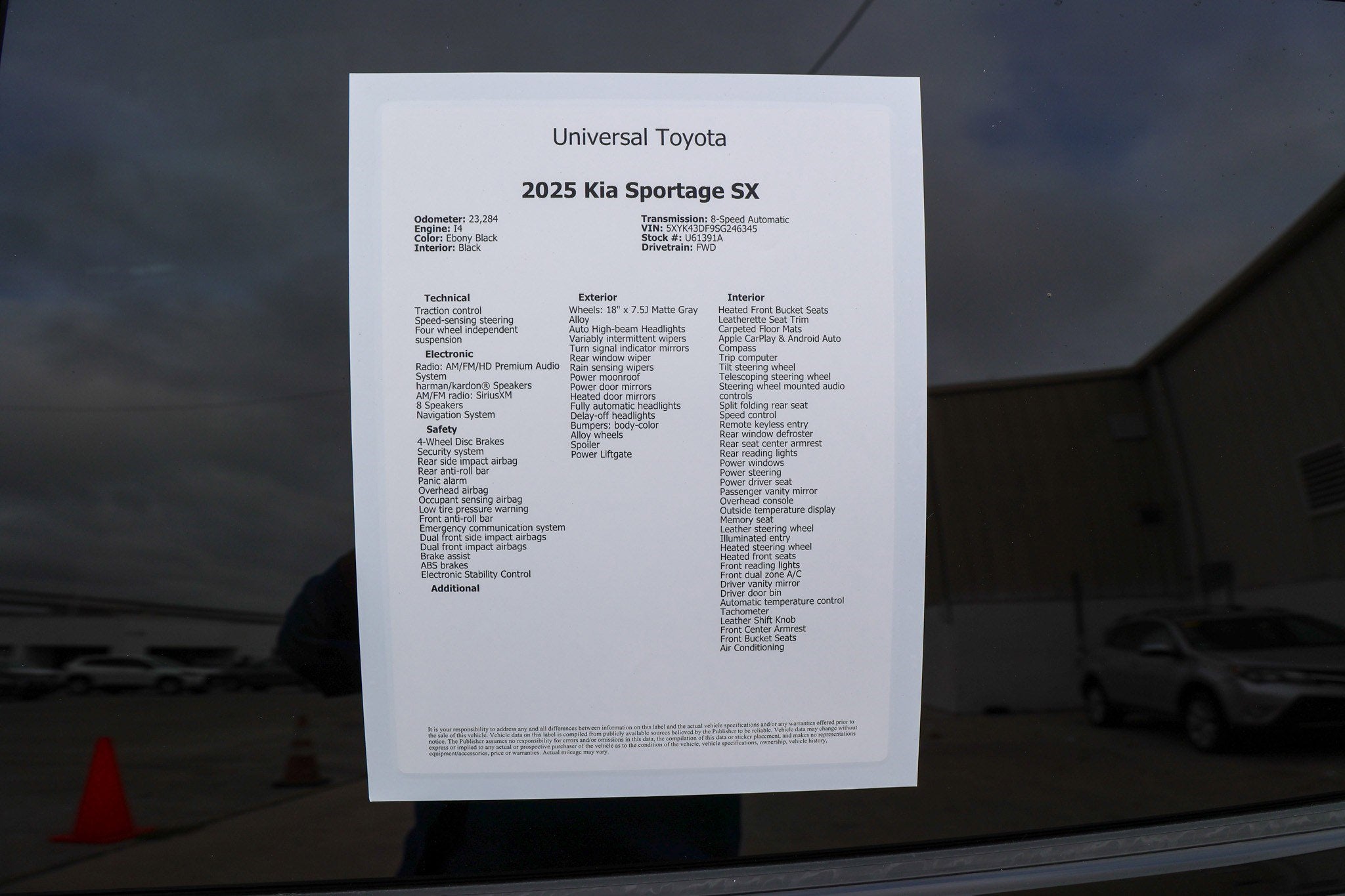 2025 Kia Sportage SX