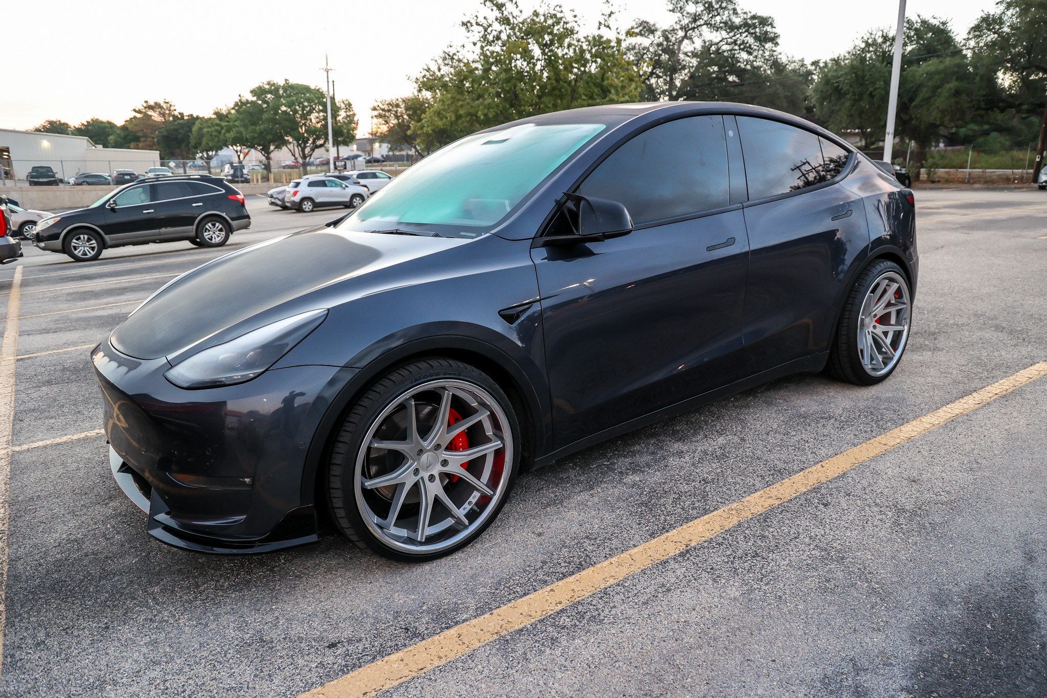 Used 2021 Tesla Model Y Performance with VIN 5YJYGDEF3MF272052 for sale in San Antonio, TX