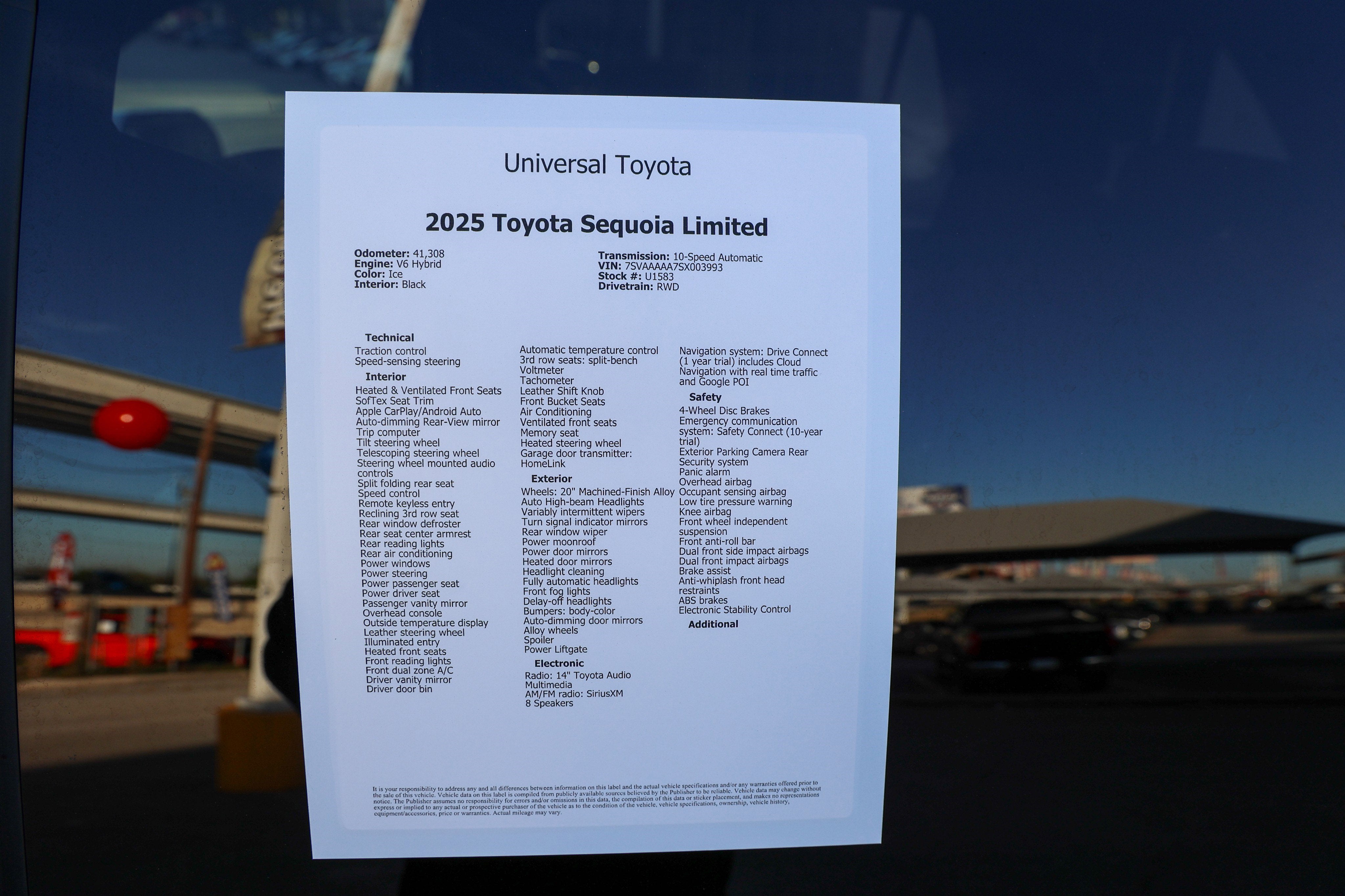 2025 Toyota Sequoia Limited - Photo 51