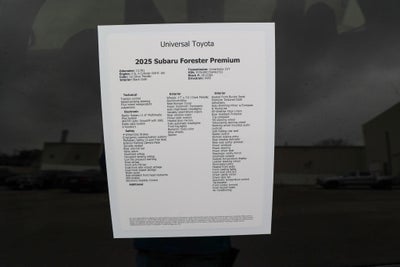2025 Subaru Forester Premium