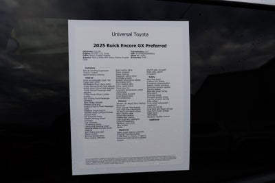 2025 Buick Encore GX Preferred