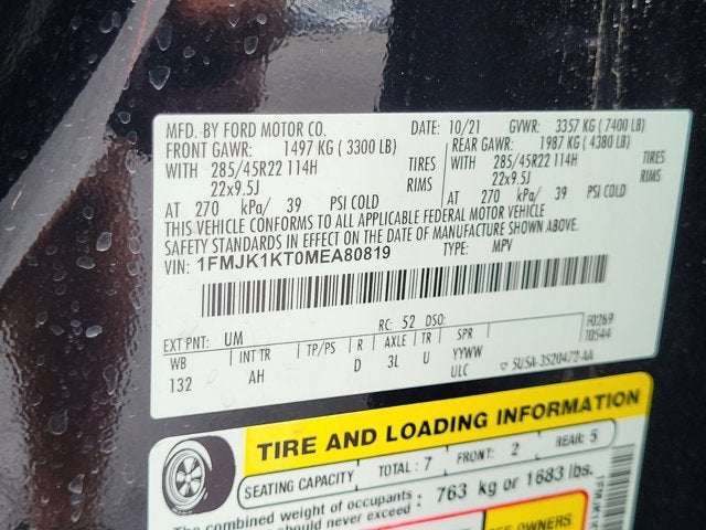 2021 Ford Expedition Max Limited