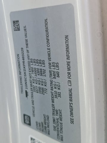 2023 Chevrolet Tahoe Premier