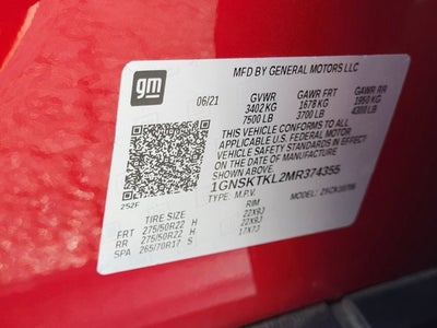 2021 Chevrolet Tahoe High Country