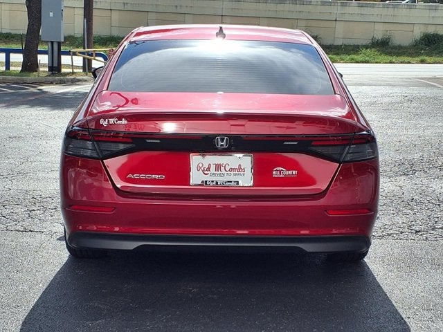 2025 Honda Accord Sedan LX