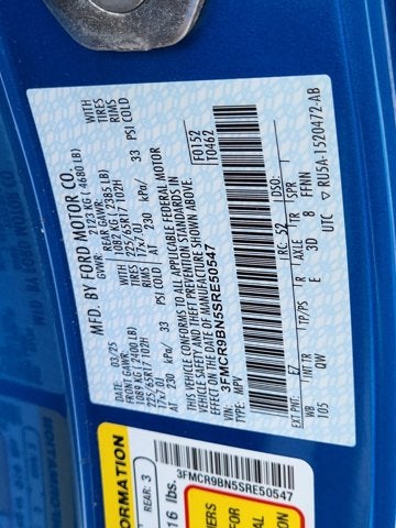 2025 Ford Bronco Sport Big Bend