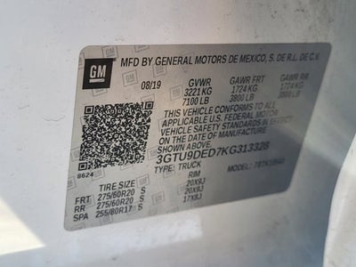 2019 GMC Sierra 1500 SLT