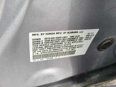 2017 Honda Pilot EX-L