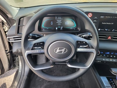 2026 Hyundai Elantra Hybrid Blue