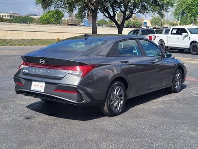 2026 Hyundai Elantra Hybrid Blue