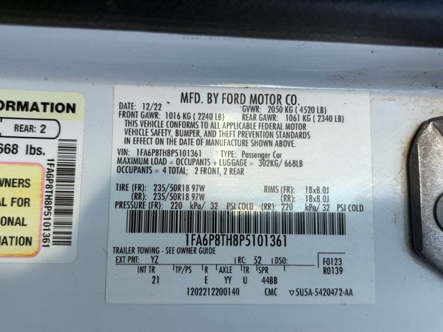 2023 Ford Mustang EcoBoost