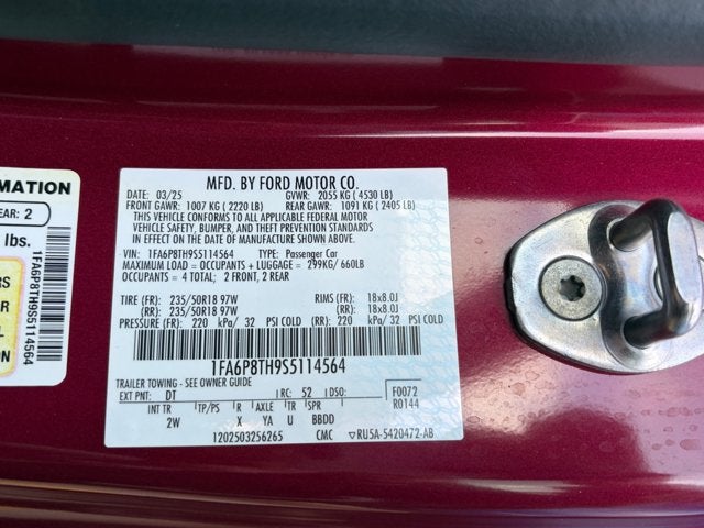 2025 Ford Mustang EcoBoost