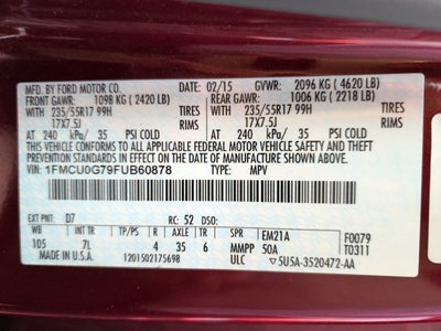 2015 Ford Escape SE