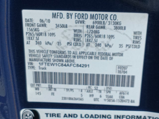 2010 Ford F-150 FX2Sport