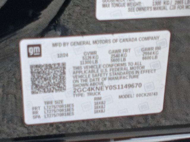 2025 Chevrolet Silverado 2500HD LT