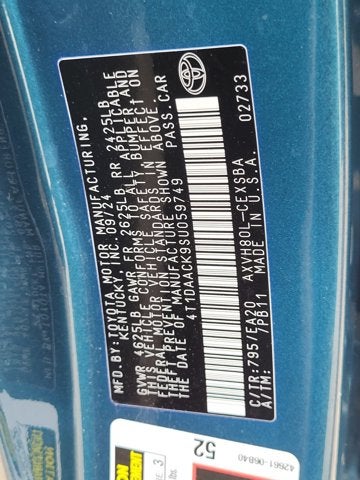 2025 Toyota Camry LE