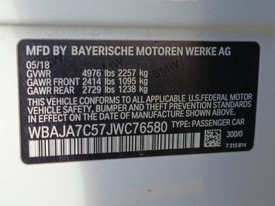 2018 BMW 5 Series 530i xDrive