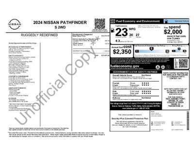 2024 Nissan Pathfinder S