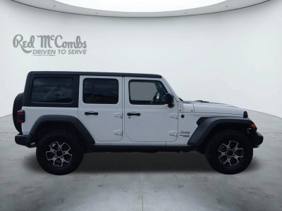 2019 Jeep Wrangler Unlimited Sport S W/ APPLE CARPLAY & ANDROID AUTO