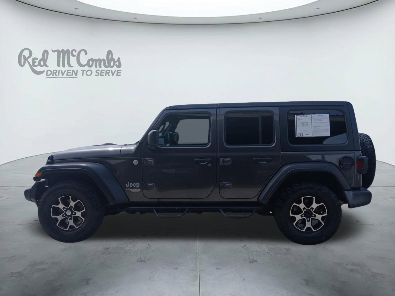 2019 Jeep Wrangler Unlimited Sport S W/ APPLE CARPLAY & ANDROID AUTO