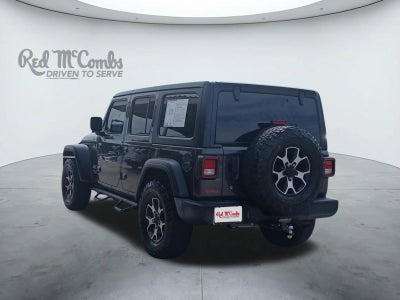 2019 Jeep Wrangler Unlimited Sport S W/ APPLE CARPLAY & ANDROID AUTO