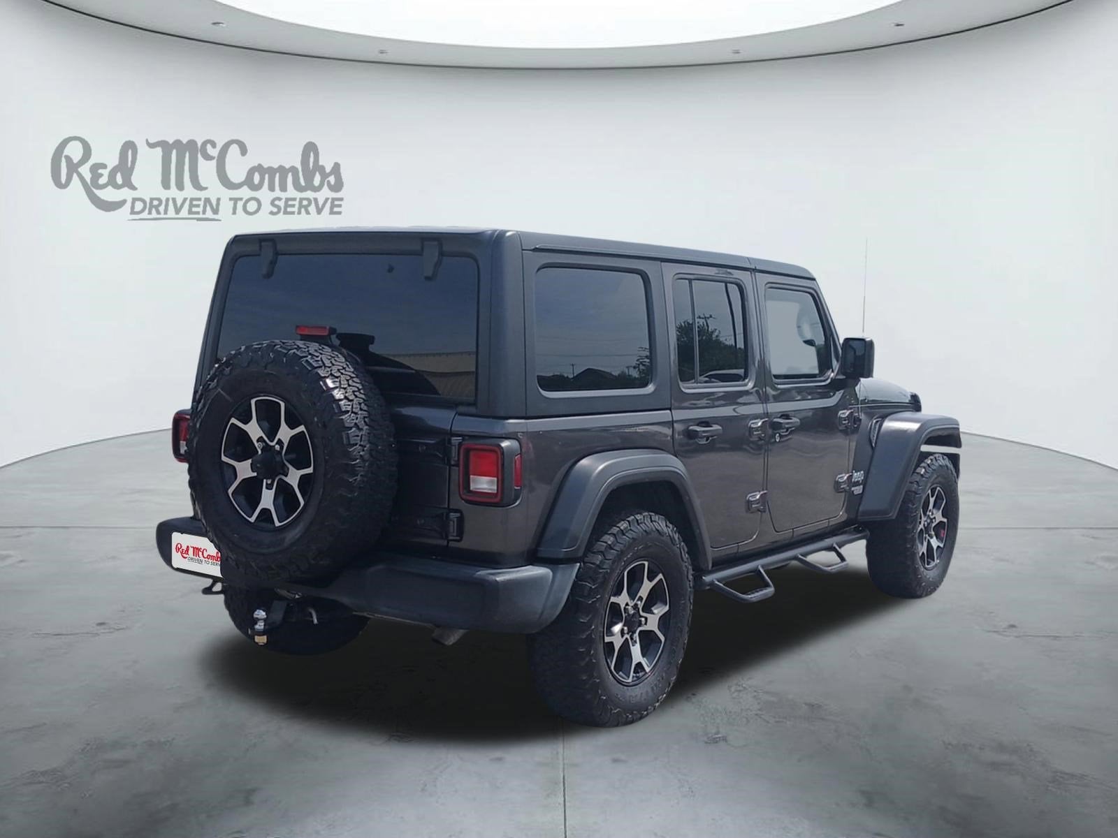 2019 Jeep Wrangler Unlimited Sport S W/ APPLE CARPLAY & ANDROID AUTO