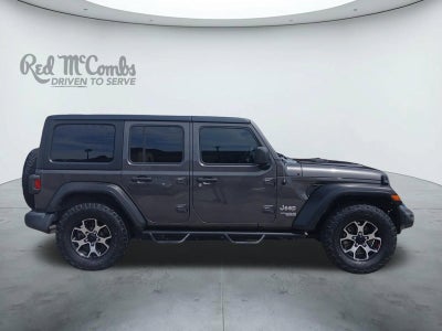 2019 Jeep Wrangler Unlimited Sport S W/ APPLE CARPLAY & ANDROID AUTO