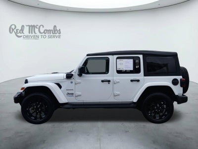 2022 Jeep Wrangler Unlimited Sahara 4xe W/ ANDROID AUTO & APPLE CARPLAY