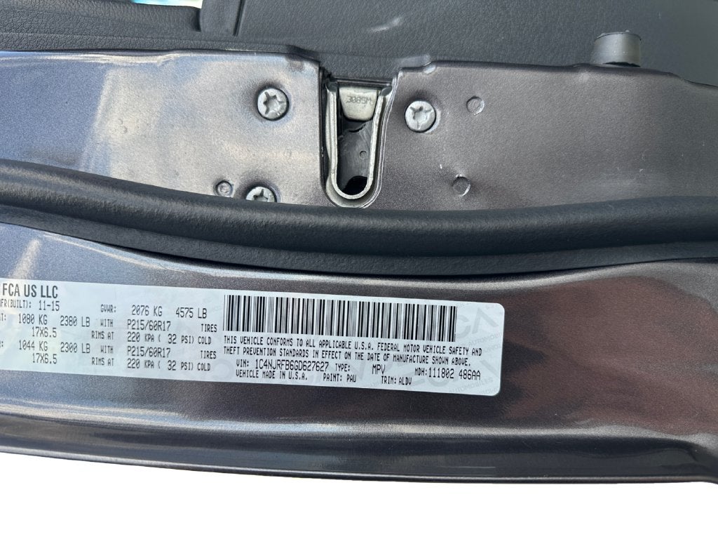2016 Jeep Patriot Latitude