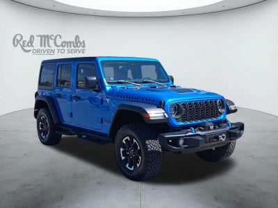 2024 Jeep Wrangler Rubicon 4xe W/ BLIND SPOT DETECTION & ALPINE PREM AUDIO