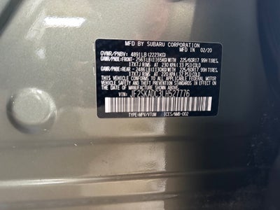 2020 Subaru Forester Base