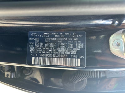 2025 Hyundai Tucson Hybrid Blue