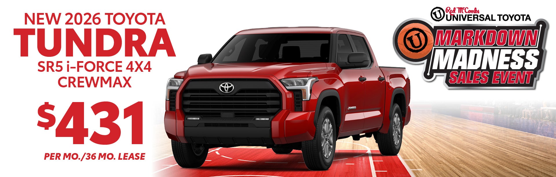 2026 Tundra SR5 i-FORCE 4x4 CrewMax 