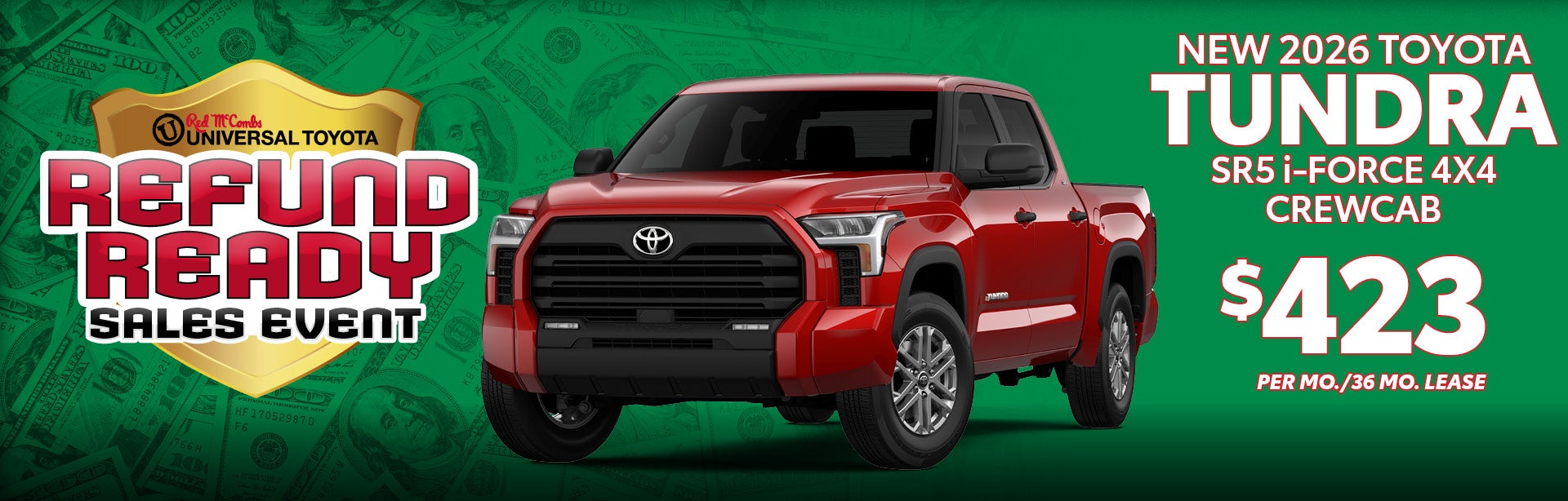 2026 Tundra SR5 i-FORCE 4x4 CrewCab