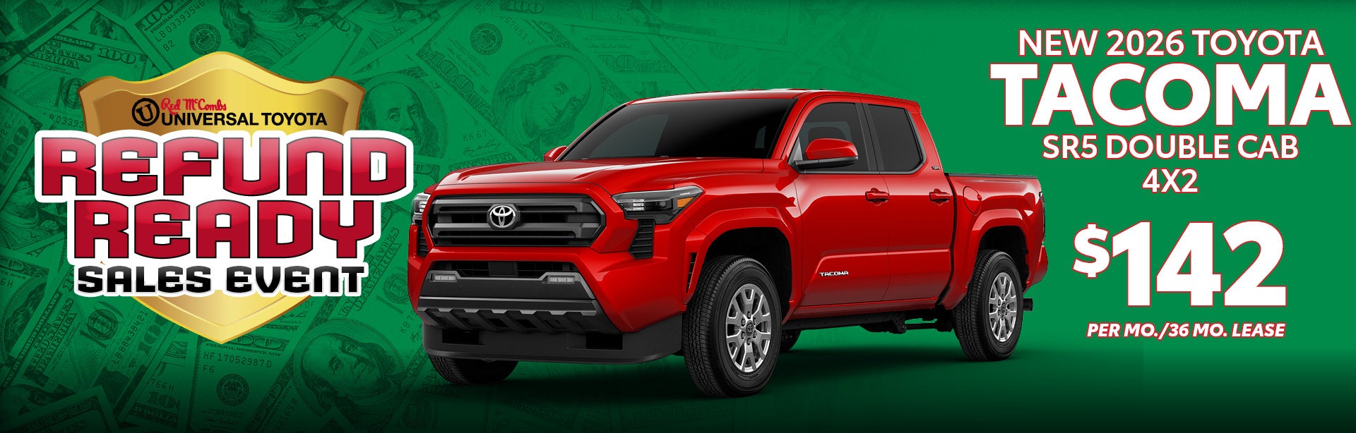 2026 Tacoma SR Double Cab 4x2