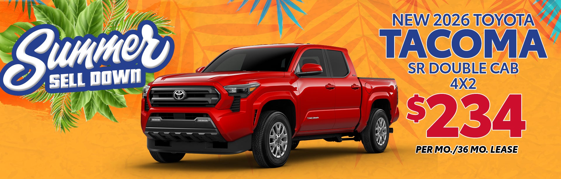 2026 Tacoma SR Double Cab 4x2-