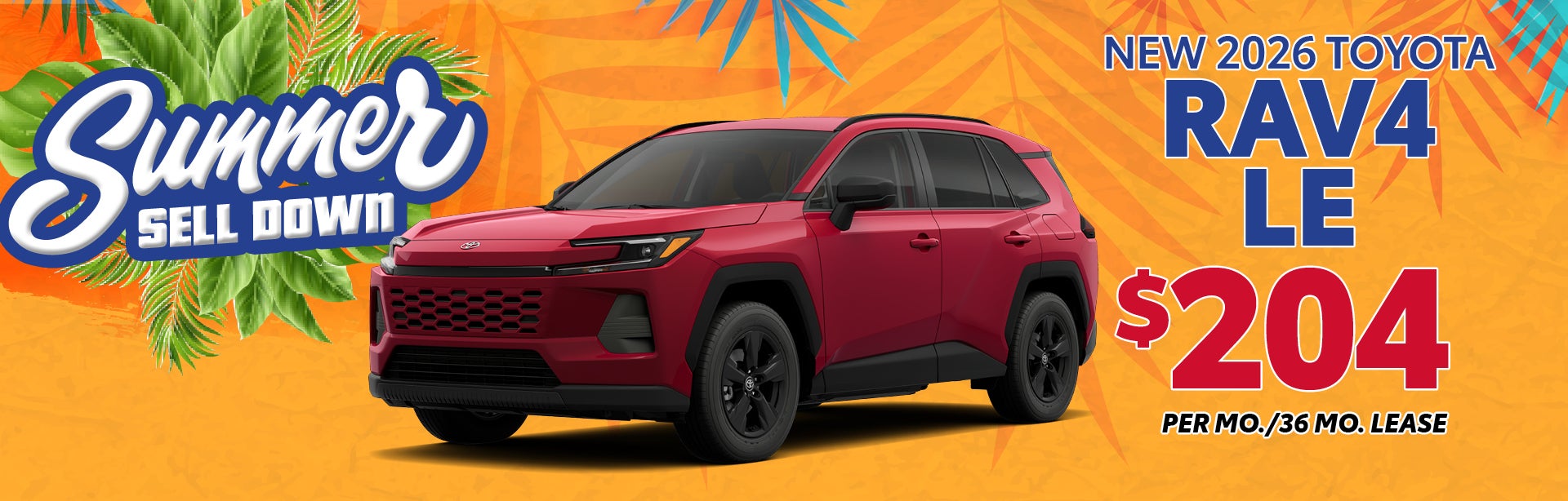 2026 Rav4 LE 