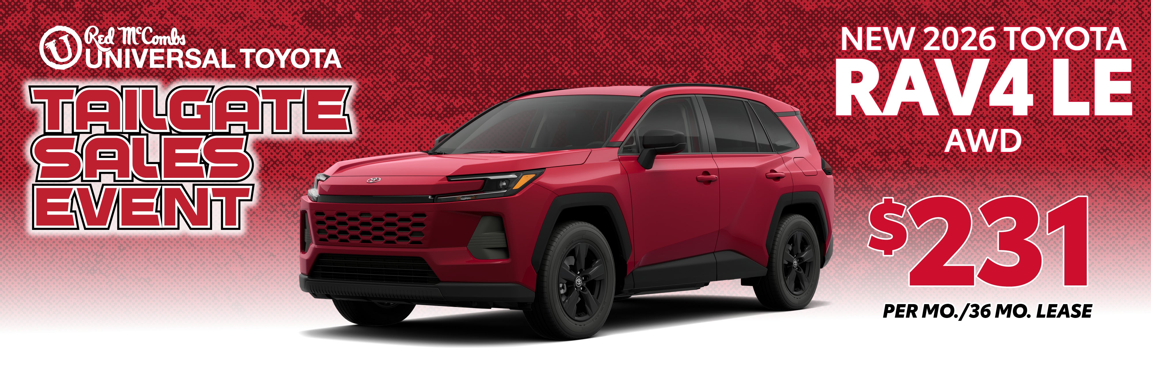2026 Rav4 LE AWD
