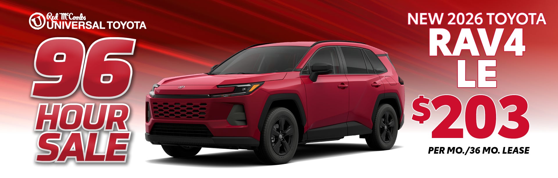 	2026 Rav4 LE