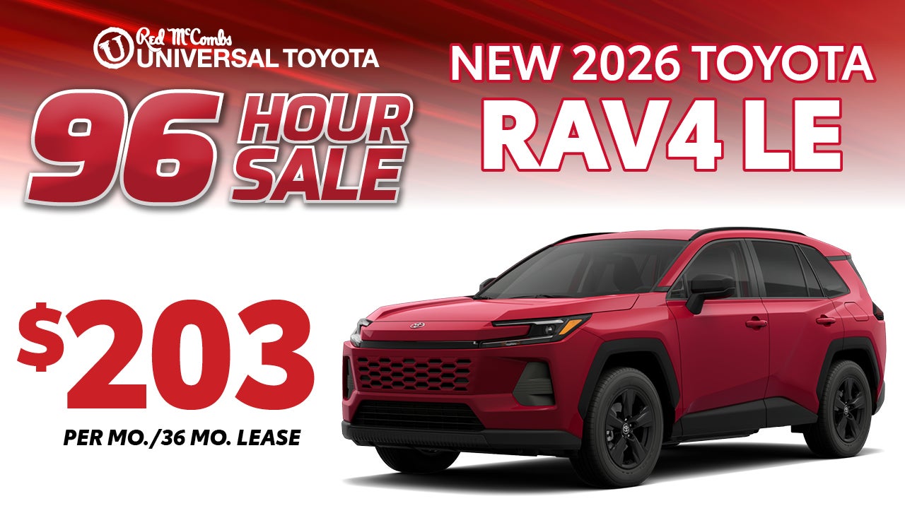 2026 Rav4 LE