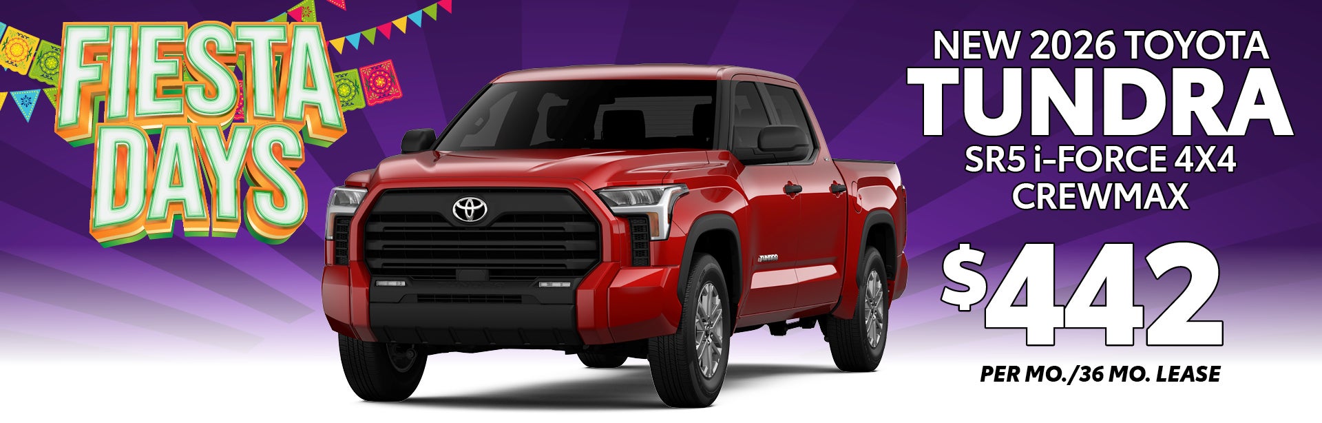 2026 Tundra SR5 i-FORCE 4x4 CrewMax 