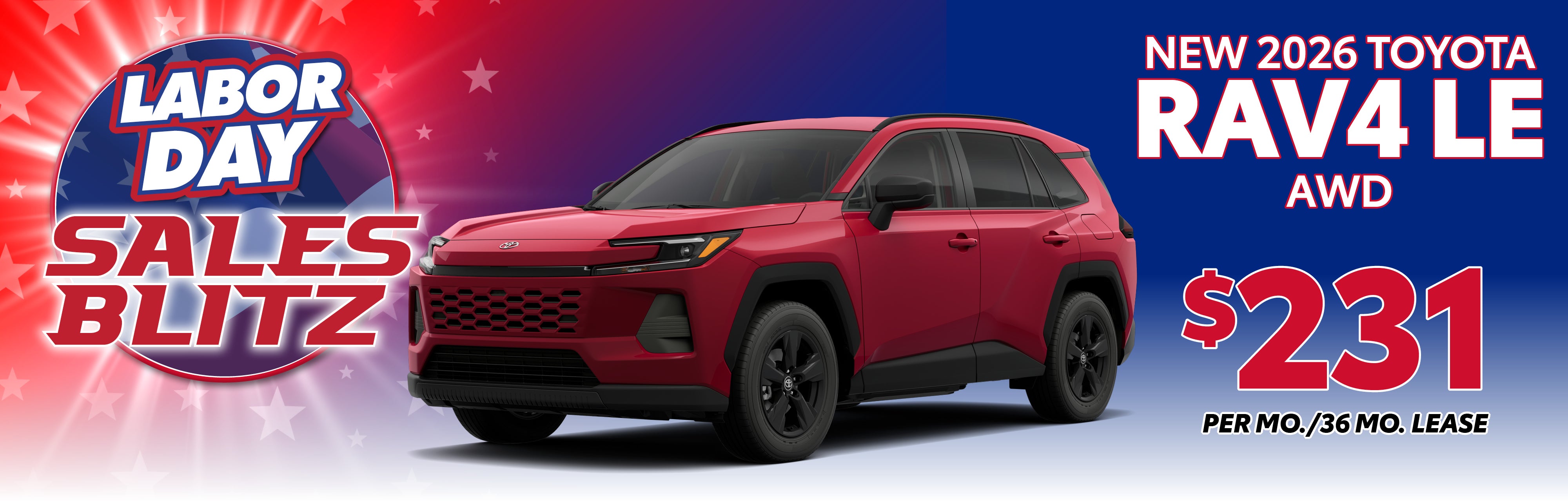 2026 Rav4 LE AWD