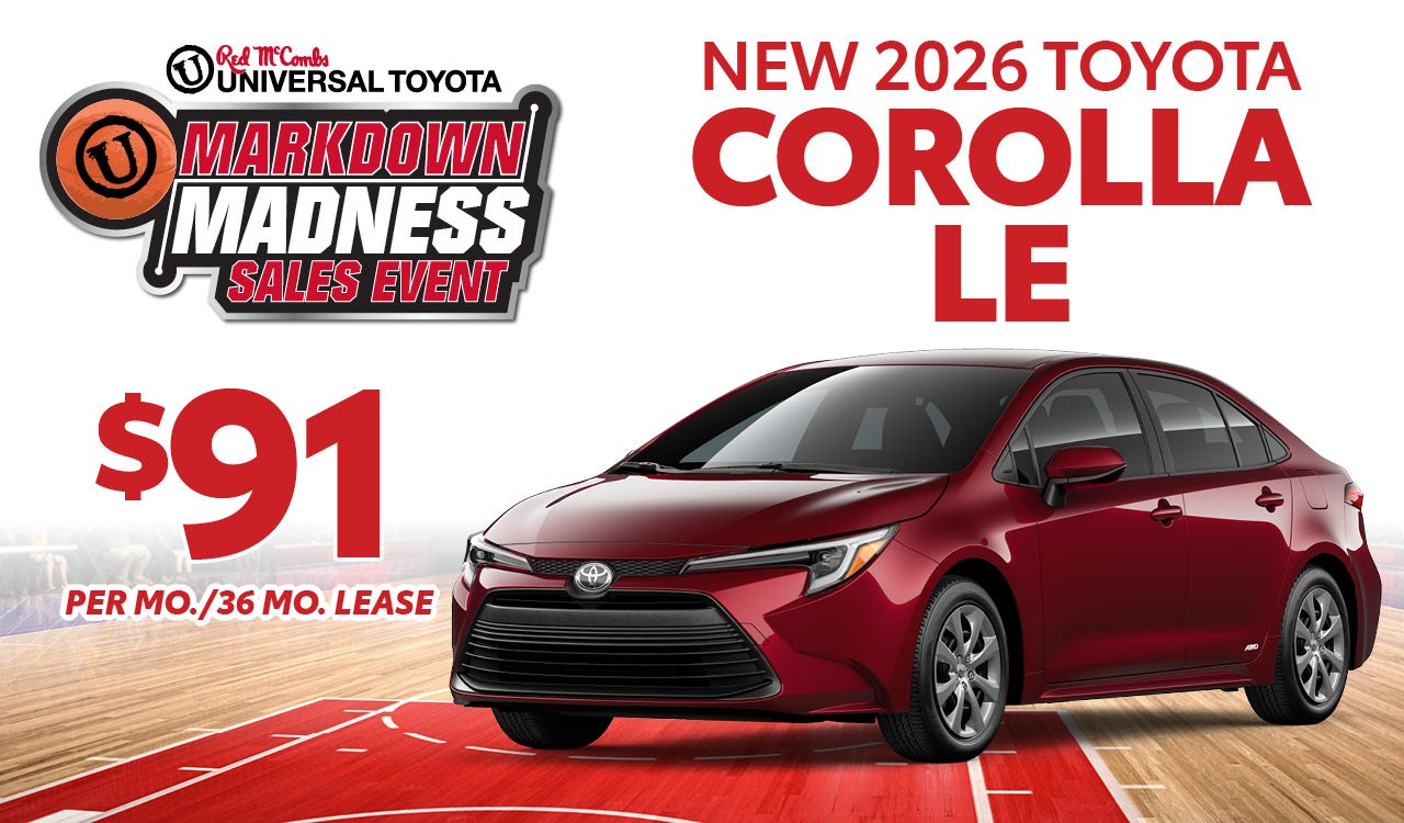 2026 Corolla LE